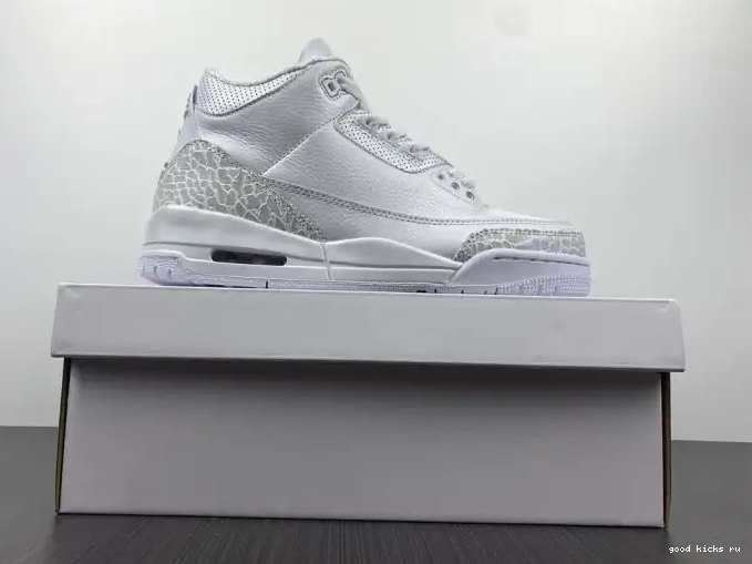 3 PS 'Triple Retro White' Jordan Air 429487-111 0508